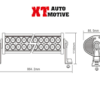 BARRA LED XT 180W - 11340lm - immagine 2