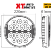 FARO LED XT 7480lm - 103+2W "BAT-LED"- OMOLOGATO - immagine 6