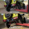 KIT DI RIALZO +4 CM COMPLETO XT AUTOMOTIVE PER SUZUKI JIMNY DAL 2018 - immagine 4