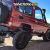 KIT DI RIALZO COMPLETO XT AUTOMOTIVE +6 CM PRO VERSION PER TOYOTA LJ-KZJ 70/73 FARO QUADRO - immagine 4