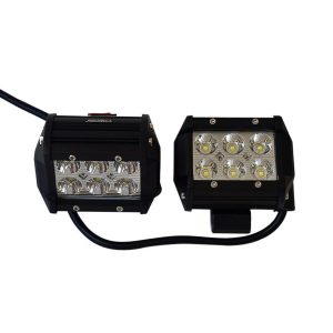 COPPIA FARETTI RETTANGOLARI A LED 36W