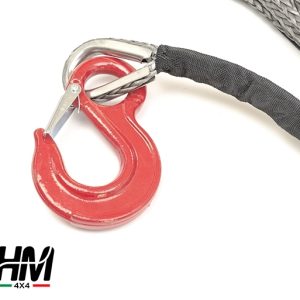 CAVO TESSILE 10X30 METRI COMPLETO DI GANCIO - immagine 3