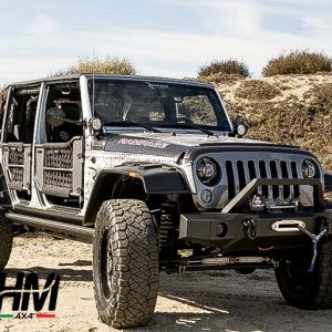 PARAURTI ANTERIORE CON PIASTRA VERRICELLO JEEP WRANGLER JK - immagine 2