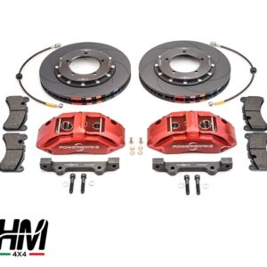 KIT FRENI MAGGIORATI POWER X-LINE STAGE2 ANTERIORE PER JEEP WRANGLER JK