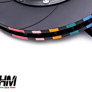 KIT FRENI MAGGIORATI POWER X-LINE STAGE2 ANTERIORE PER JEEP WRANGLER JL - immagine 8