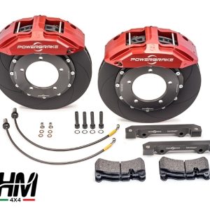 KIT FRENI MAGGIORATI POWER X-LINE STAGE2 ANTERIORE PER JEEP WRANGLER JL - immagine 2