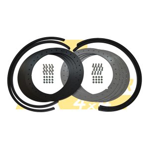 FLANGE ANTISTALLONAMENTO BEADLOCK CON FLANGIA IN ACCIAIO 16 “