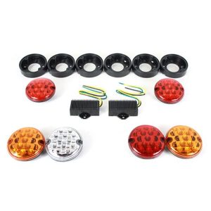 KIT 6 LUCI A LED POSTERIORI NAS CON SUPPORTI